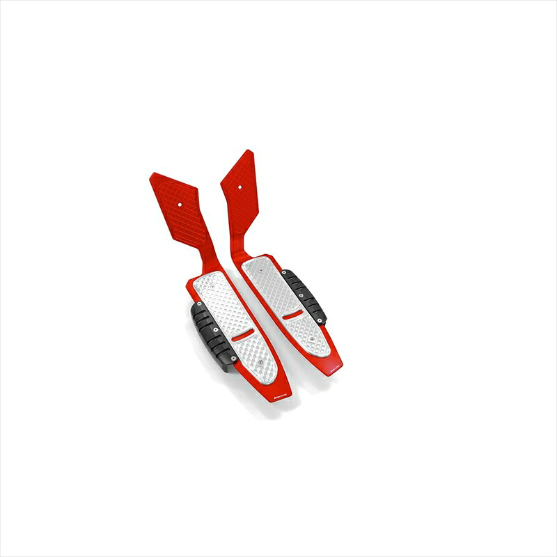 バイクパーツ BIKERS(バイカーズ) フロアパネル レッド/シルバー H0718-RED-SLV 4550255571245 ADV150 20-22