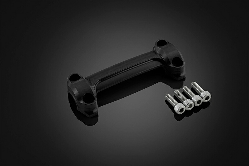 バイクパーツ BIKERS(バイカーズ) ハンドルバークランプ ブラック H0921-BLK 4550255609795