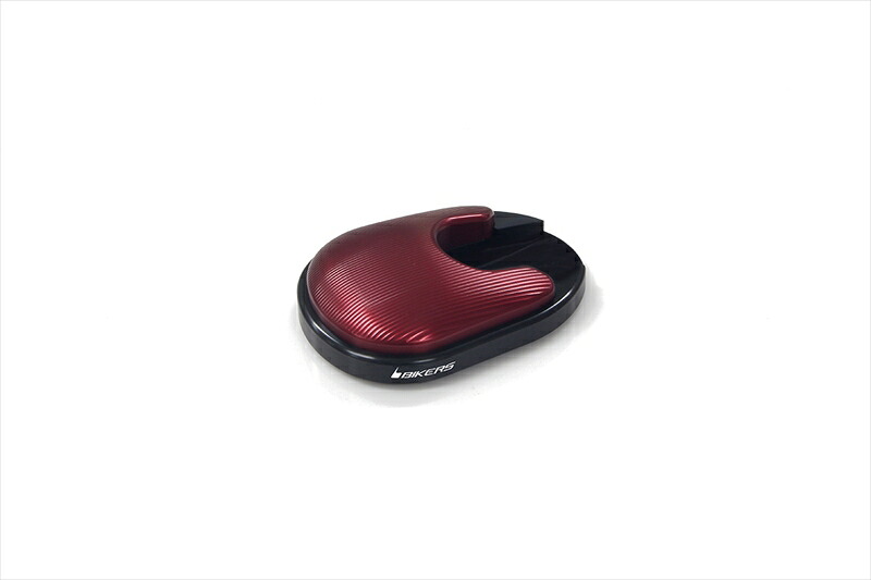 バイクパーツ BIKERS(バイカーズ) サイドスタンドフラットフット レッド H0958-RED 4550255815929