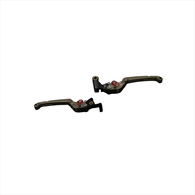 バイクパーツBIKERS(バイカーズ) レバーセット 可倒式 フラットタイプ チタン H0982-TIN4550255634797CBR250RR 17-24｜バイク用品はとやグループ2号店