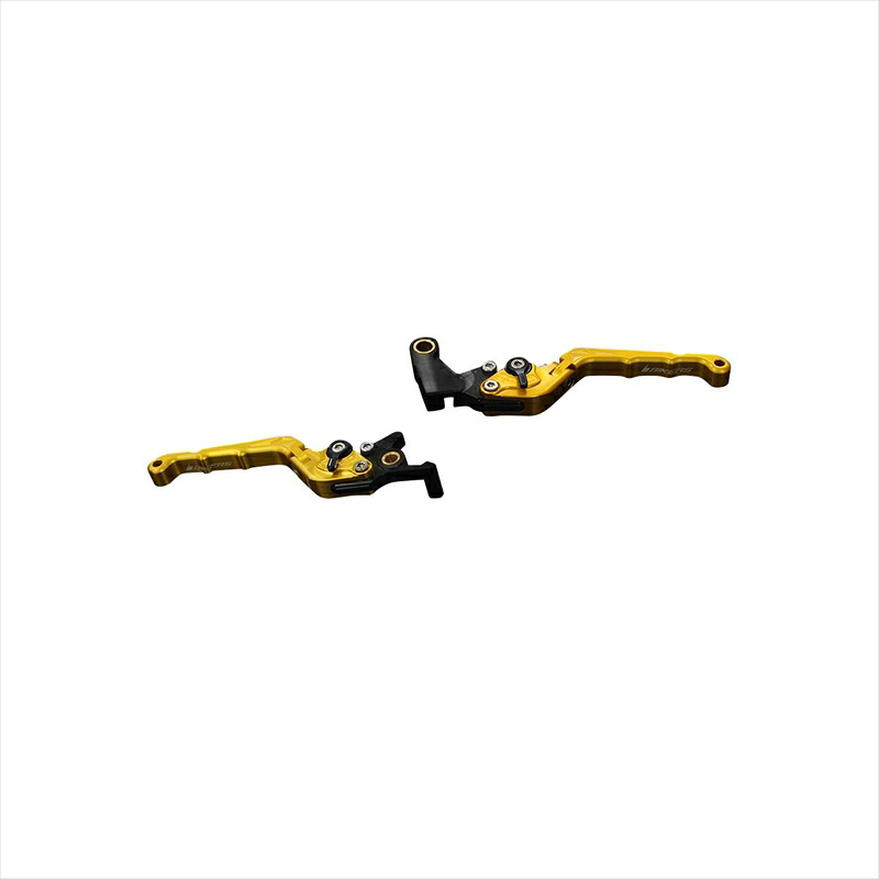 バイクパーツBIKERS(バイカーズ) レバーセット 可倒式 カーブタイプ ライトゴールド H0984-LGD4550255634841CBR250RR 17-24｜バイク用品はとやグループ2号店