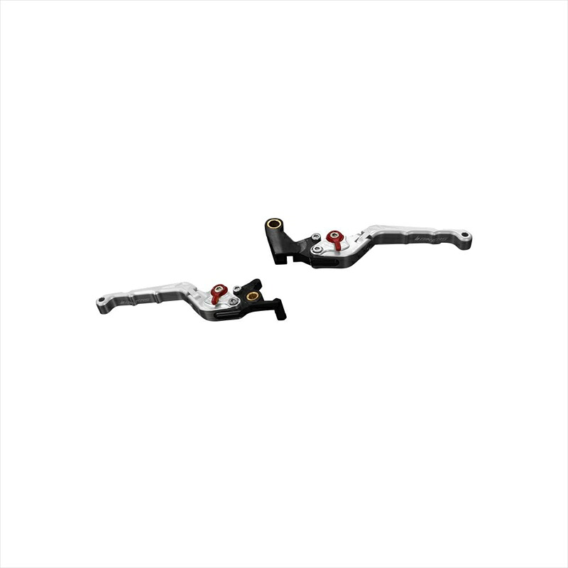 バイクパーツBIKERS(バイカーズ) レバーセット 可倒式 カーブタイプ シルバー H0984-SLV4550255634896CBR250RR 17-24|バイク用品はとやグループ2号店
