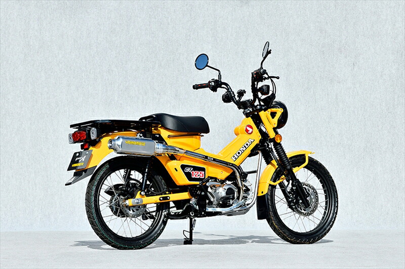バイクパーツ マフラー ヤマモトレーシング SPEC-A アルミプレス CT125 8BJ-JA65 10138-71APN 4521717009558