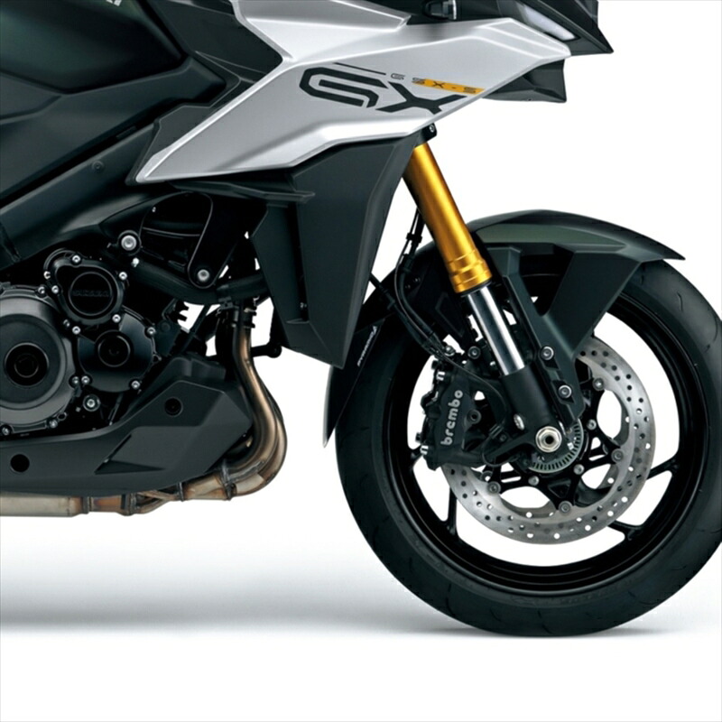 バイクパーツ 外装 プーチ エクステンドフェンダー フロント FRONT FENDER EXTENSION ブラック GSX-S1000GX 24- 22139N 4571414855822