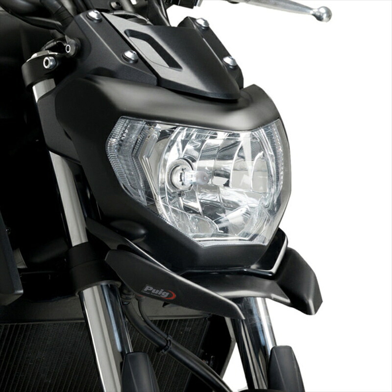 バイクパーツ 外装プーチ アッパーエクステンドフェンダーBEAK BEAK EXTENDER マットブラック MT-07 18-203480J 4571414856072｜バイク用品はとやグループ2号店