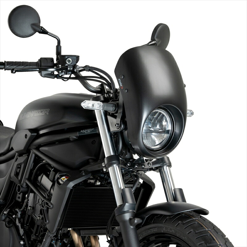 バイクパーツ 外装プーチ セミフェアリング Anarchy マットブラック ELIMINATOR 500 24- / ELIMINATOR 400 24-21944J 4571414857642｜バイク用品はとやグループ2号店 27,456円