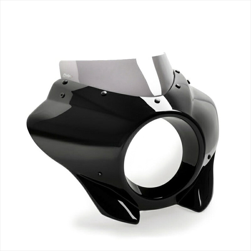 バイクパーツ 外装 プーチ セミフェアリング ミラージュ SPORT グロスブラック スモーク ELIMINATOR 500 24- / ELIMINATOR 400 24- 21945H 4571414858106