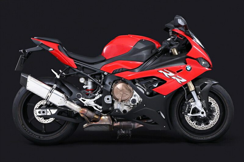 バイクパーツ マフラー トリックスター 政府認証S/O イカヅチステンカーボン BMW S1000RR 19-22 AJST-BM01-L4SC 4573269991359