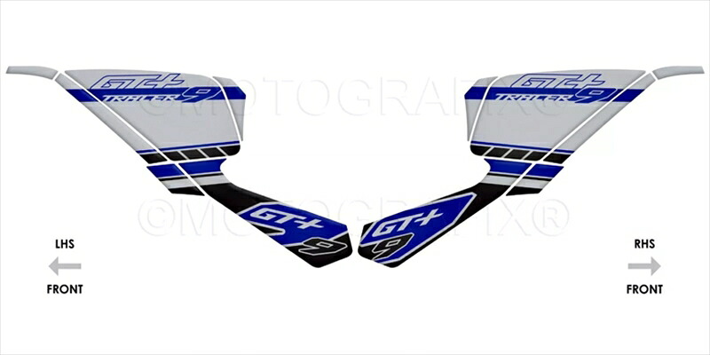 バイクパーツ アクセサリー モトグラフィックス KNEE BODY PAD Tracer9GT+ 23/24 MT-KY026SB 4580779604174