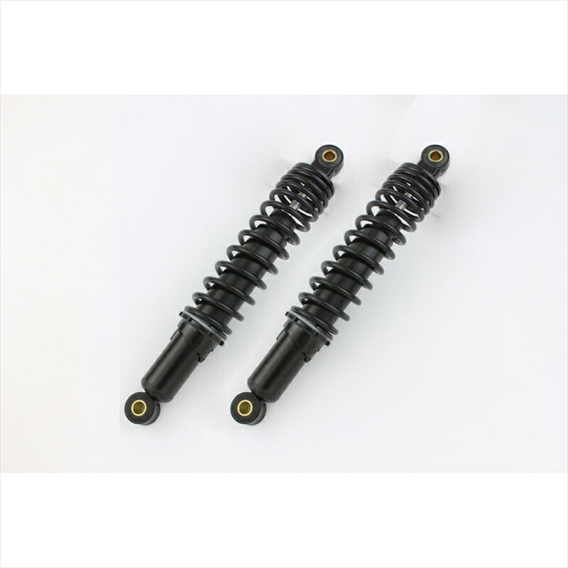 【5日前後で発送】バイクパーツ シフトアップ リアショック 2pcs/set 205305-66-10 4580425070391モンキー 305mm ブラックボディ/ブラックスプリング｜バイク用品はとやグループ2号店