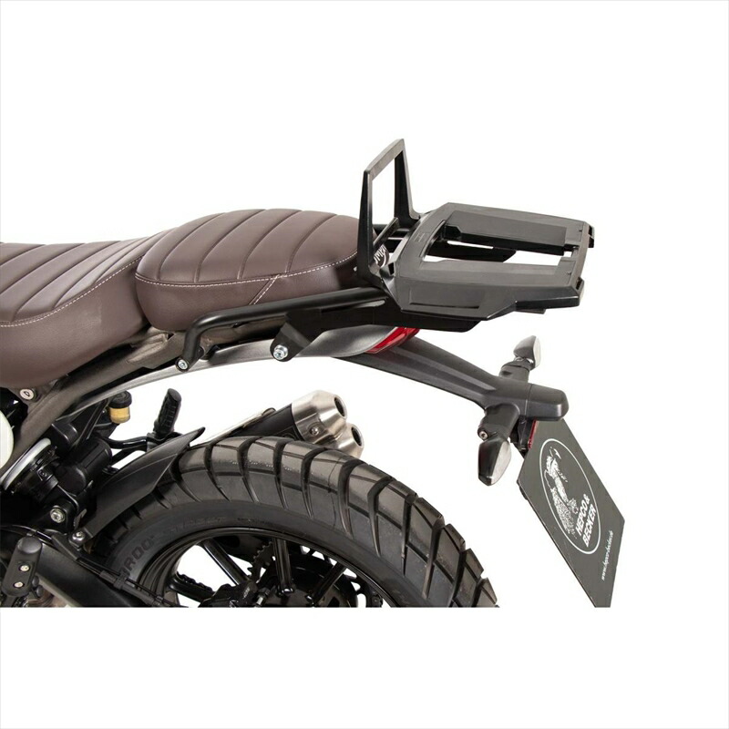 バイクパーツ HEPCO&BECKER(ヘプコアンドベッカー) トップケースキャリア アルラック ブラック 6527663 01 01 4550646154095 Scrambler 400X/Speed400 24-25