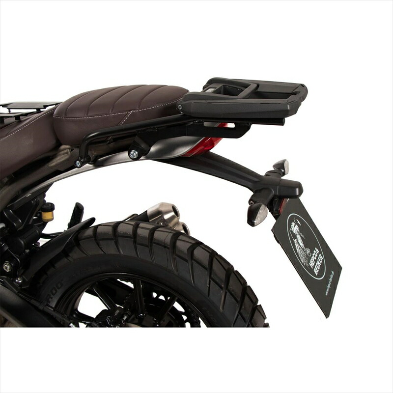 バイクパーツ HEPCO&BECKER(ヘプコアンドベッカー) トップケースキャリア イージーラック ブラック 6617663 01 01 4550646154125 Scrambler 400X/Speed400 24-25