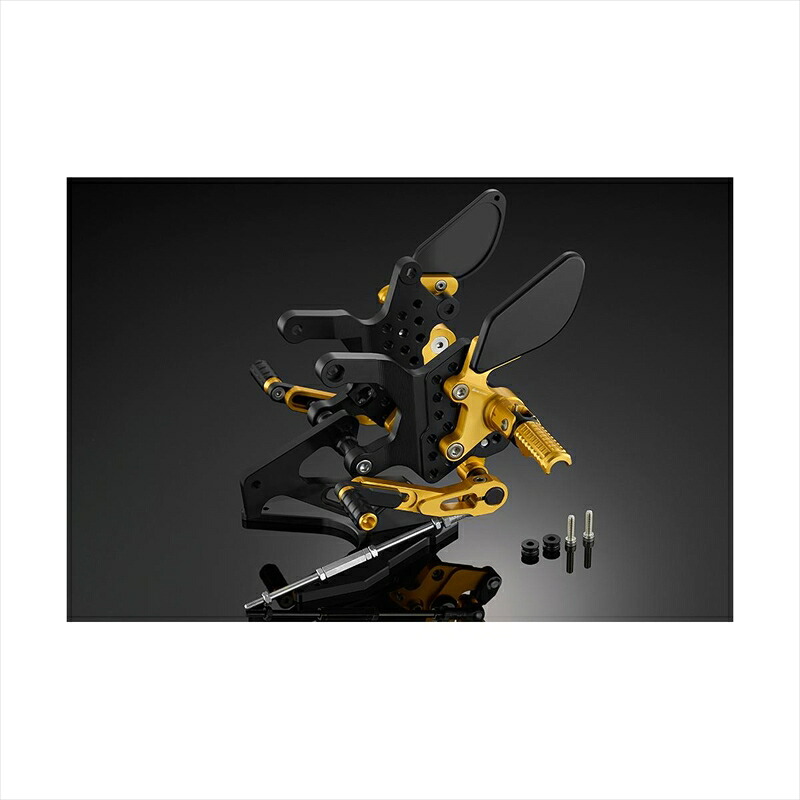 バイクパーツ ステップバイカーズ バックステップ ライトゴールドK0402-LGD 4550255592615Z900 18-24｜バイク用品はとやグループ2号店