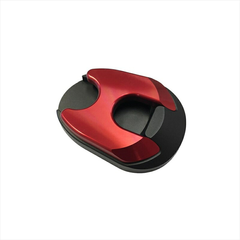 バイクパーツ BIKERS(バイカーズ) サイドスタンドフラットフット レッド Y0289-RED 4550255595920 MT-07 14-22 XSR700 17-22