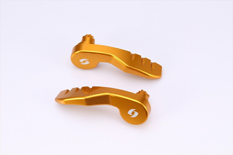 【5日前後で発送】バイクパーツ スピードラ サドルバッグラッチレバー カラー:ゴールドASBRHD01GD 4580556226001｜バイク用品はとやグループ2号店