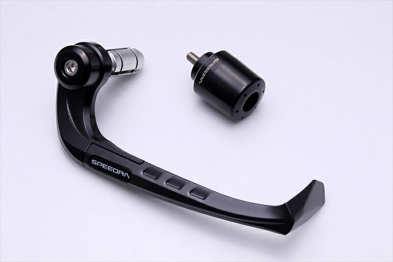 【5日前後で発送】バイクパーツ スピードラ レバーガード＆バーエンドセット CBR600RR/CBR1000RR-R 商品内容:レバーガード＆バーエンドセット カラー:ブラックALGV2HO01BK 4580556227404｜バイク用品はとやグループ2号店