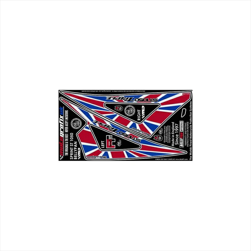 バイクパーツ アクセサリー モトグラフィックス ボディパッド MT-BPT001UJ 4580041200561 SPRINT ST 05-09
