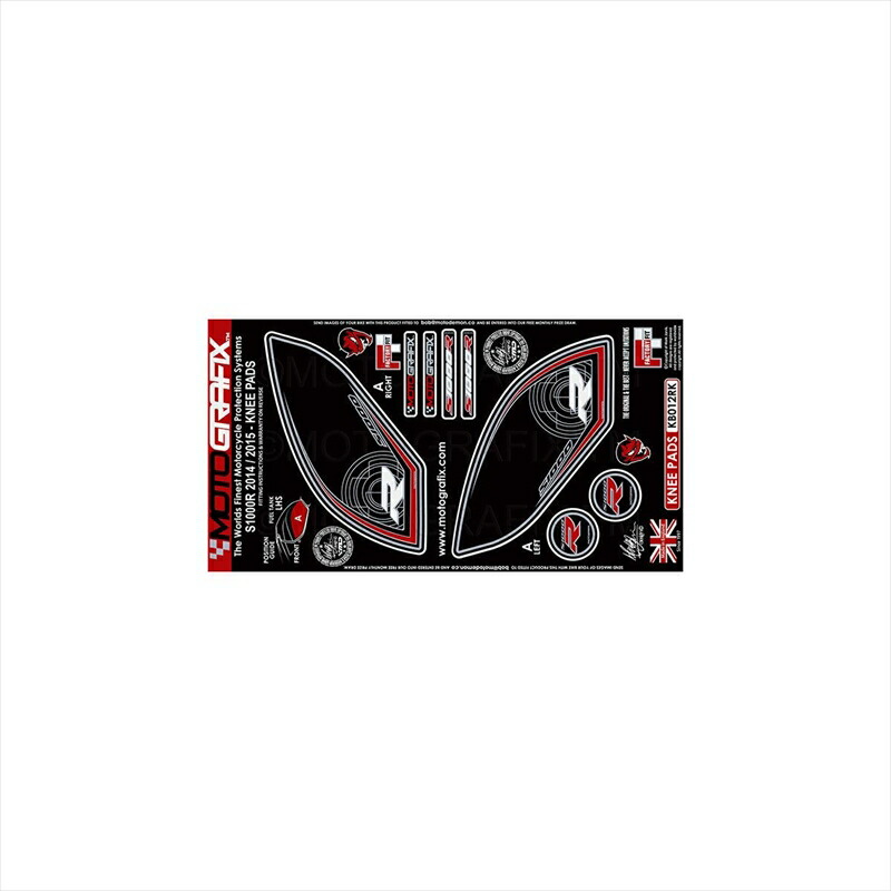 バイクパーツ アクセサリー モトグラフィックス ボディパッド KNEE MT-KB012RK 4580041202169 S1000R 14/15-