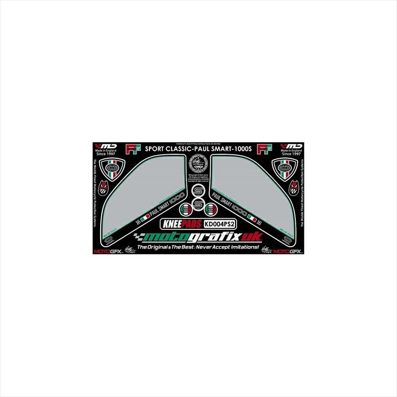 バイクパーツ アクセサリー モトグラフィックス ボディパッド KNEE MT-KD004PS2 4580041202442 SPORT CLASSIC1000/1000S