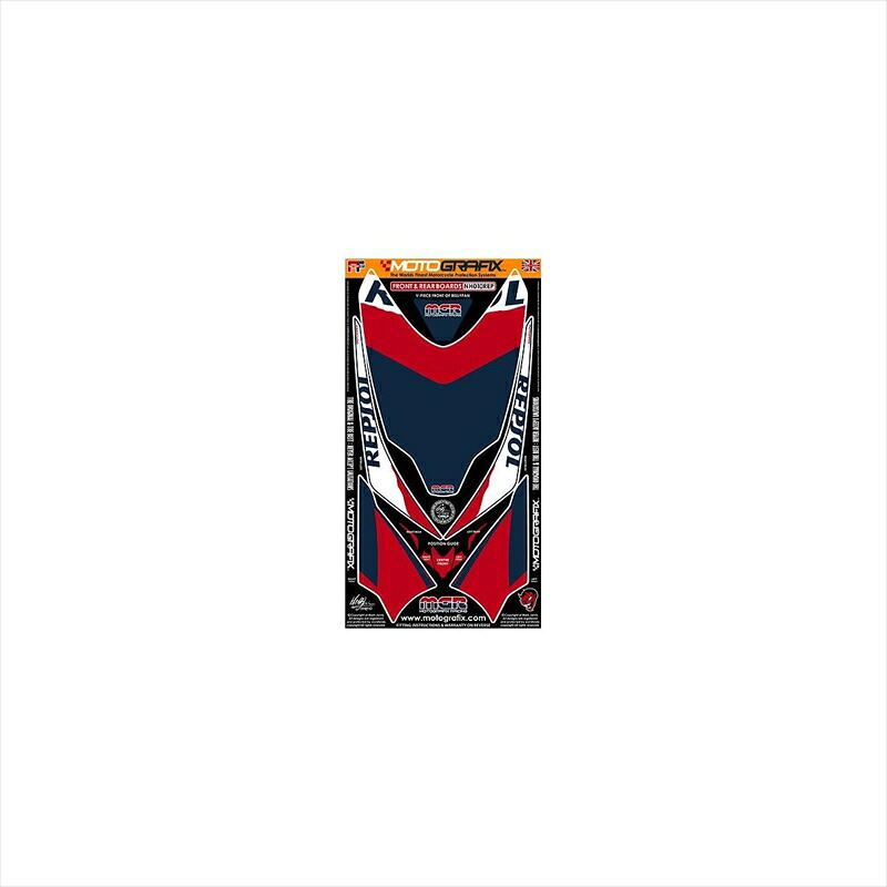バイクパーツ アクセサリー モトグラフィックス ボディパッド FRONT/REAR MT-NH010REP 4580041204798 CBR1000RR 08-09