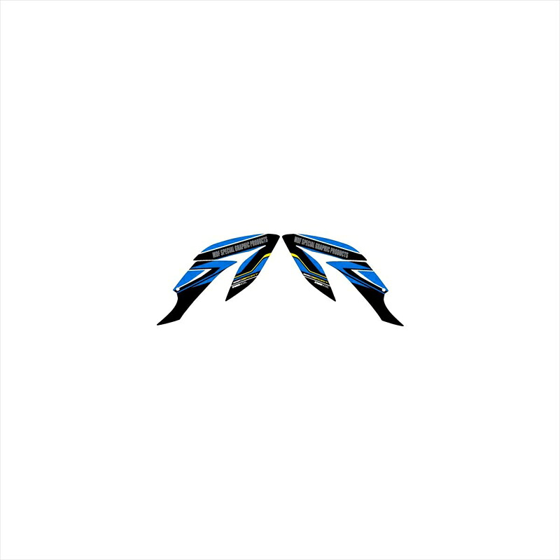 バイクパーツ アクセサリーエムディーエフ アタッカーフロントサイド ブルーM20GIX25-A-BU-FS 4580394185645GIXXER250 20-｜バイク用品はとやグループ2号店