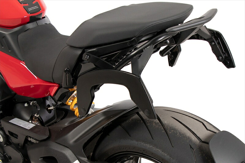 バイクパーツHEPCO&BECKER(ヘプコアンドベッカー) C-Bowサイドキャリア ブラック6307669 00 014550646187987|バイク用品はとやグループ2号店