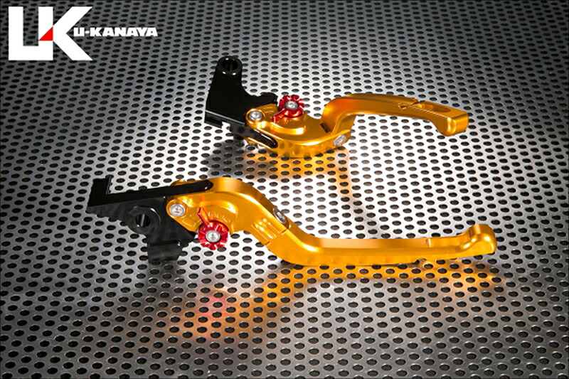 バイクパーツU-KANAYA(ユーカナヤ) レバーセット Rタイプ GD/GNKA083-011-07024550646204813｜バイク用品はとやグループ2号店