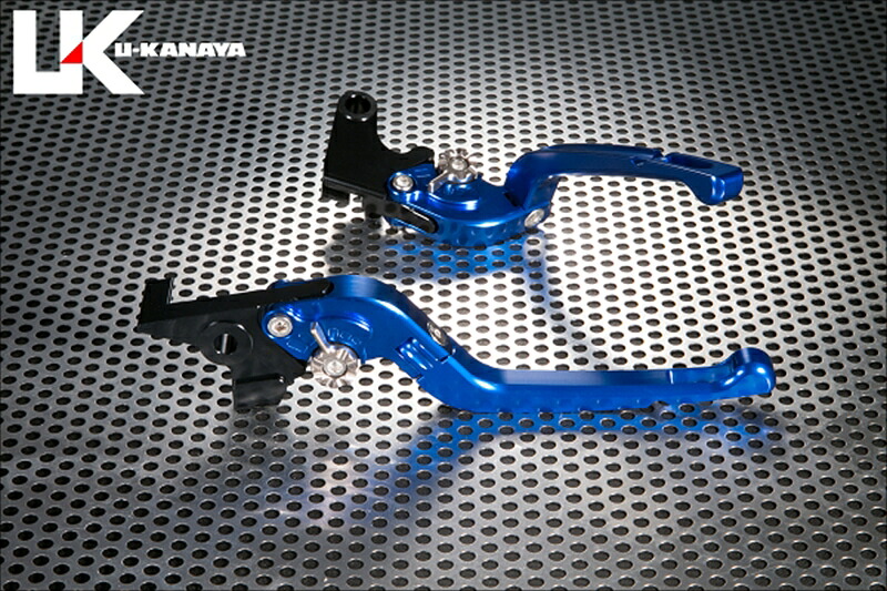 バイクパーツU-KANAYA(ユーカナヤ) レバーセット Rタイプ BL/BKKA083-011-07044550646204912｜バイク用品はとやグループ2号店