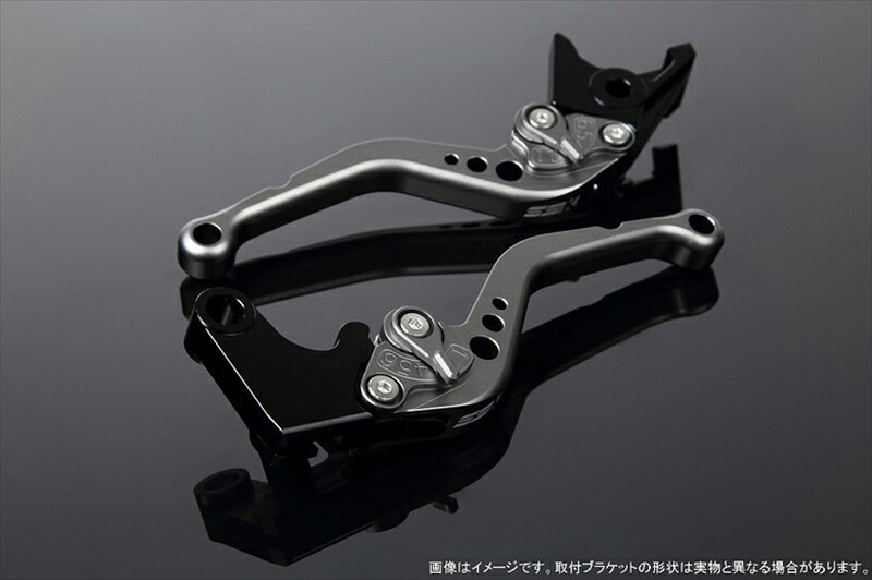 バイクパーツ ハンドル エスエスケイ スピードラ アジャストレバー スタンダード ショート Mチタン/Mチタン Monster 821 HYPERMOTARD 821 LVCM060TM-TM 4589995175864