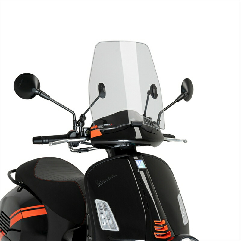 バイクパーツ 外装 プーチ ウインドスクリーン アーバン クリア VESPA GTV 300 23- 21964W 4571414858281
