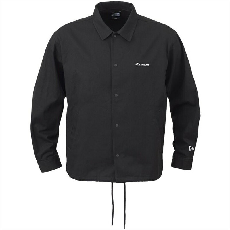 【5日前後で送りとどける】自動二輪車部分品 ウェアアールエスタイチ SHIRT COACH JACKET BLACK #MNEJ003BK01M 4997035112432 Tシャツ・カットソー-メンズファッション