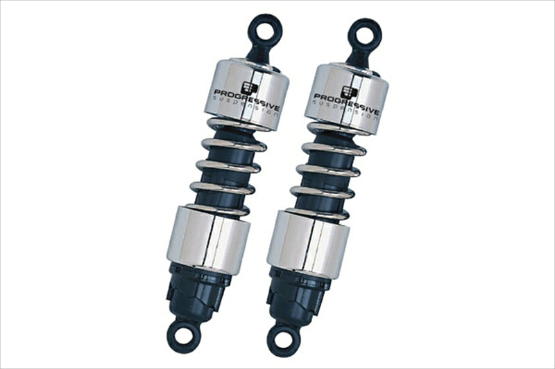 バイクパーツ プログレッシブ 412シリーズ 12.0インチ クローム PRO-412-4229C 4550646214652