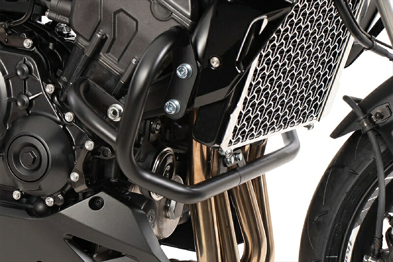 バイクパーツHEPCO&BECKER(ヘプコアンドベッカー) エンジンガード ブラック5019552 00 014550646215765｜バイク用品はとやグループ2号店