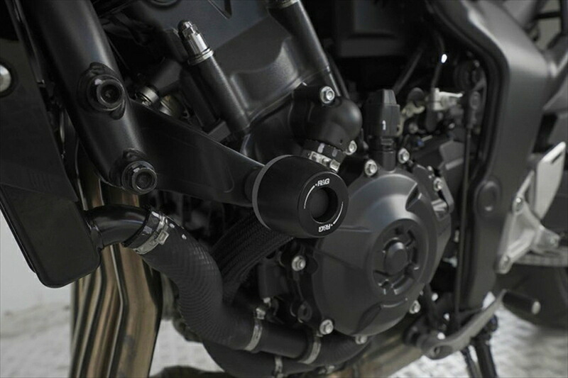 バイクパーツ 外装アールアンドジー APEX Crash Protectors:BLACK CB1000 HORNET/SP 25- RG-CP0591BL 4573619307243｜バイク用品はとやグループ2号店