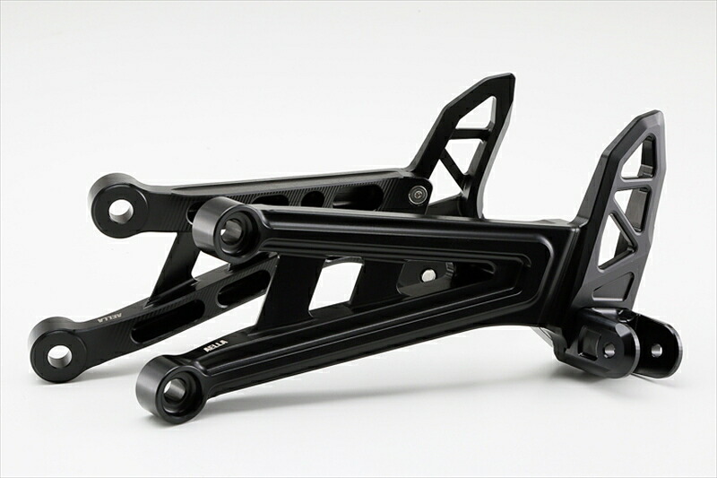 バイクパーツ ステップアエラ AELLA アルミ削り出しタンデムステップブラケット ブラック Z900RSAE-11008-BK 4550646148100Z900RS|バイク用品はとやグループ2号店