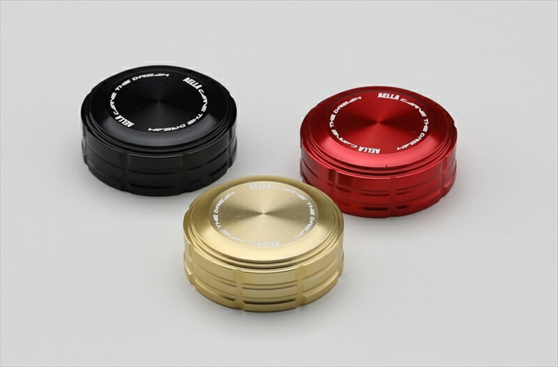 バイクパーツ アエラ AELLA マスタータンクキャップ NISSIN 38mm ブラック AE-70010-BK 4550255500337 ブラック