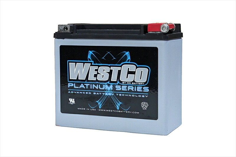 【5日前後で発送】バイクパーツWESTCO(ウエストコ) バッテリー Platinum 12V/18AhWCP20L4550255561550|バイク用品はとやグループ2号店