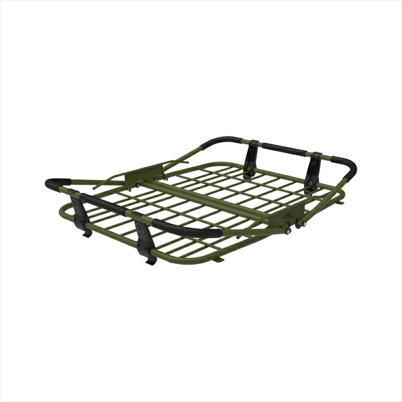 バイクパーツ 外装【クルマ】 スリーディーユーエース トランスフォーミング ルーフバスケット 6126L-GREEN 4550646084859 Lサイズ レンジャーグリーン