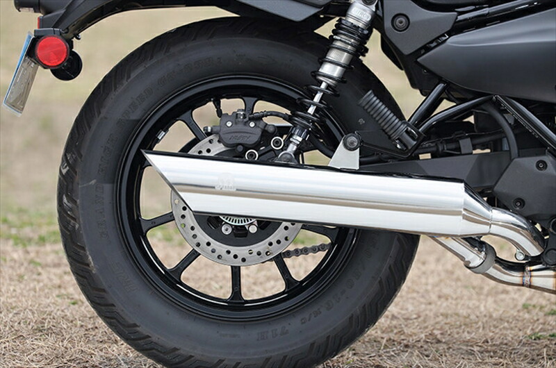 バイクパーツ マフラー スペシャルパーツタダオ パワーボックスサイレンサーショート ELIMINATOR/SE 8BL-EL400A 24- EL4-PB-05 4571117960731