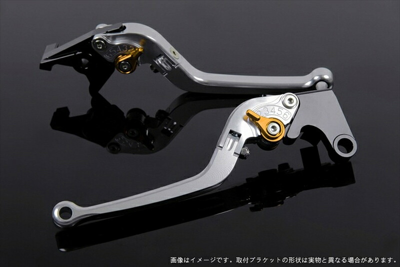 【5日前後で発送】バイクパーツ ハンドルエスエスケイ スピードラ アジャストレバー スタンダード可倒式 シルバー/ゴールド Ninja ZX-14R ABS High Grade16-18KA0406921-GD 4589995309894｜バイク用品はとやグループ2号店
