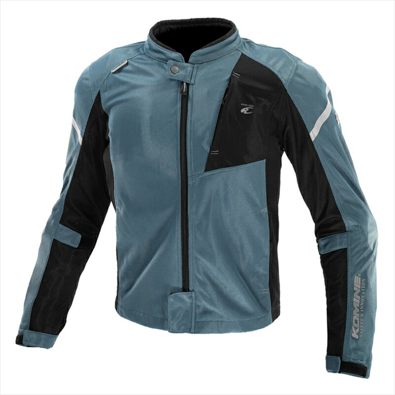 【5日前後で発送】バイクパーツ ウェア コミネ JK-1283 P FULL M-ジャケット Mallard-BLU L 07-1283 4582611203101