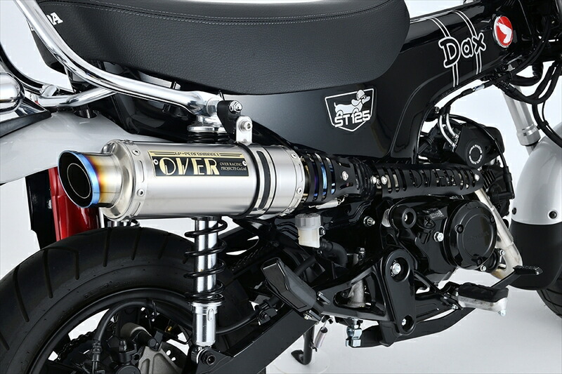 バイクパーツ マフラー オーヴァーレーシング フルチタン GP-PERFORMANCE UPタイプ 16-123-15 4539770132339 DAX125 24-