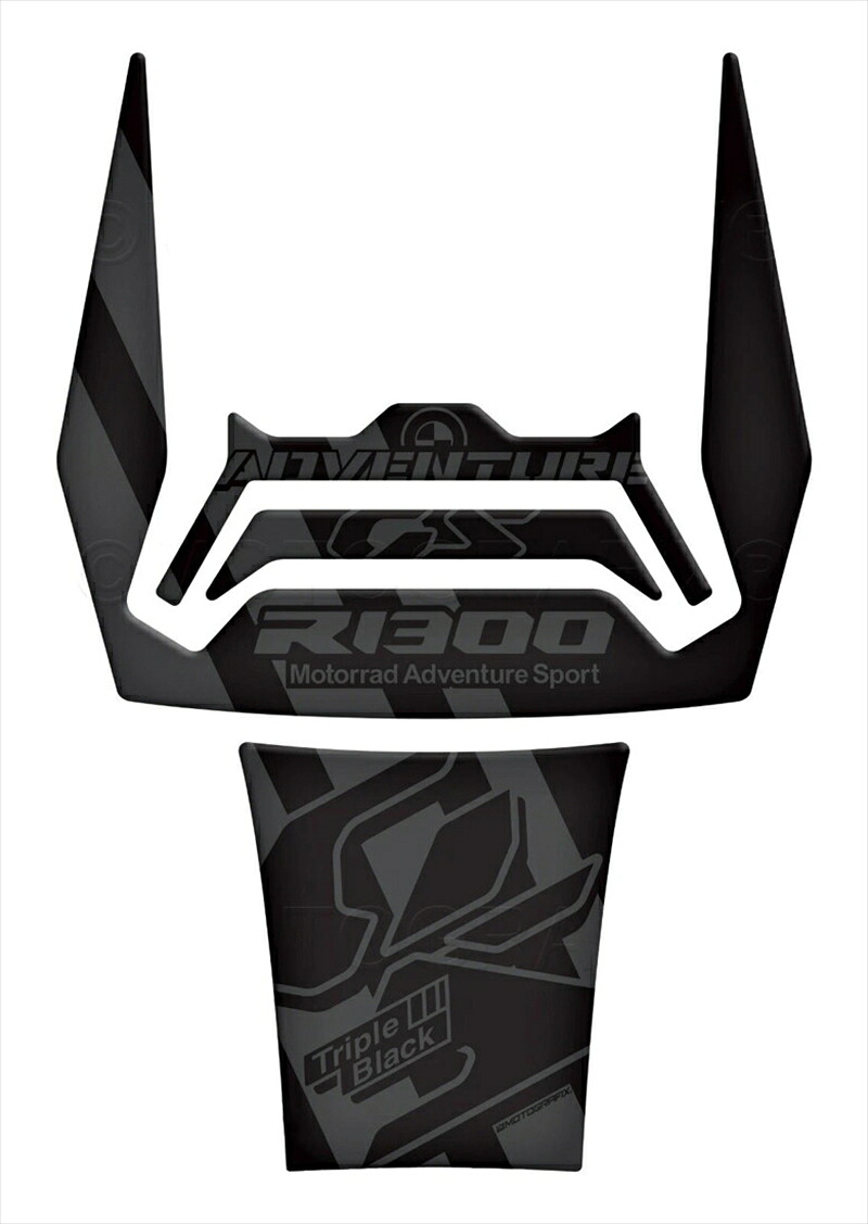 バイクパーツ アクセサリー モトグラフィックス TANK PAD R1300GS Adventure Trophy 24/25 MT-TB076TB 4580779604778