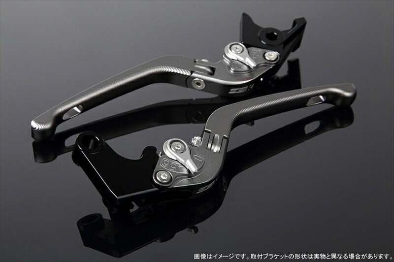 バイクパーツ ハンドル エスエスケイ スピードラ アジャストレバー 3D可倒式 Mチタン/Mシルバー CBR1000RR 17- LVDM016TM-SR 4589995200603