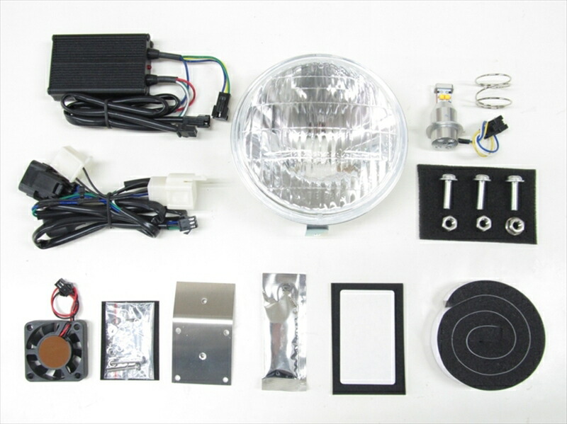 バイクパーツ 電装系 プロテック LBH-H44 LEDクラシカルヘッドライト 3000k スーパーカブ110プロ年式22-/JA61 63025-30 4961421417753