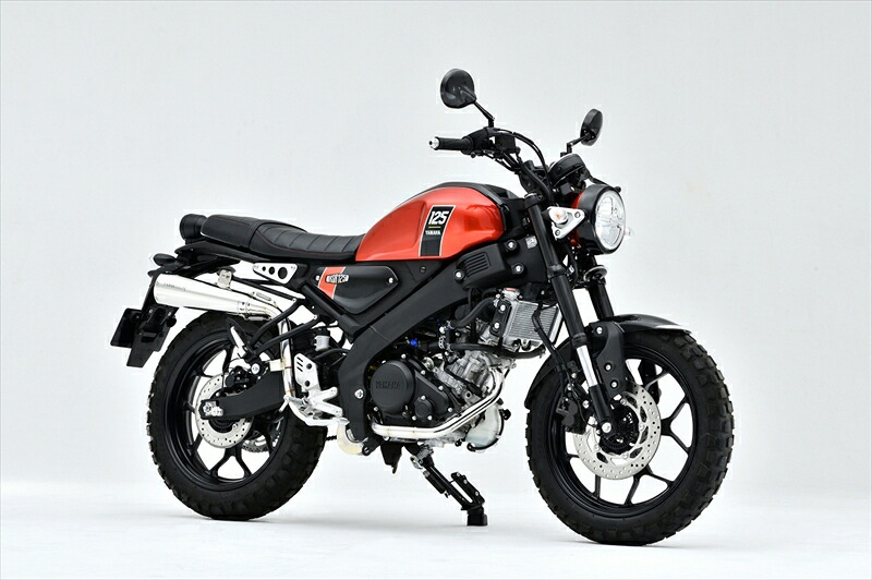 バイクパーツ マフラー オーヴァーレーシング ショートメガホンアップ 16-32-01 4539770130595 XSR125(24-)