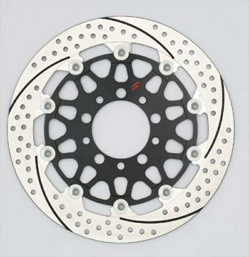 バイクパーツ サンスター ブレーキ プレミアムR 5.5mm/右 GPZ900R φ300 ピン シルバー EM321FR-SV 4589719046463