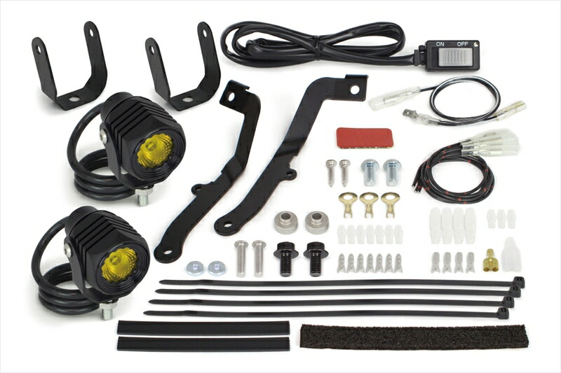 【5日前後で発送】バイクパーツ SP TAKEGAWA(SP武川) LEDフォグランプキット3.0 950/レモンイエロー 2個入 05-08-0682 4514162848562