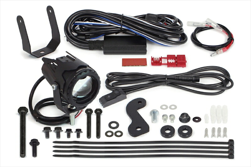 バイクパーツ SP TAKEGAWA(SP武川) LEDフォグランプキット カットライン/10W/2色 05-08-0696 4514162848708