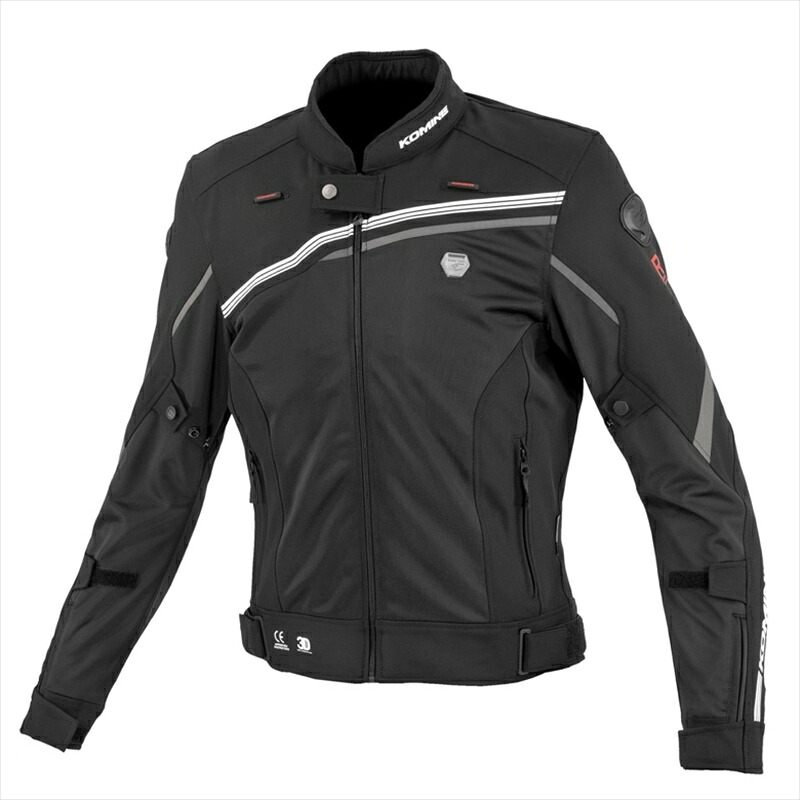 【5日前後で発送】バイクパーツ ウェア コミネ JK-178 R-SPECハーフメッシュジャケット BLK S 07-178 4582611241134